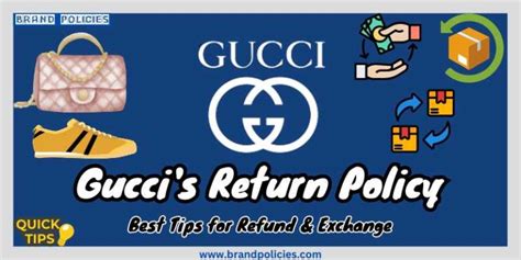 gucci exchange policy.